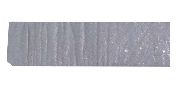 6" GLITTER tulle fabric-10yds/spool, SILVER