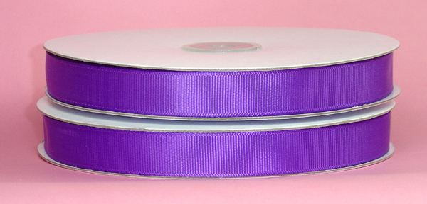 2-1/4" grosgrain ribbon-50yds/roll, PURPLE