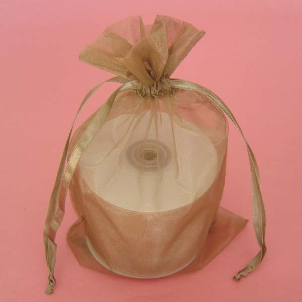20x21" giant organza bag-10/pk, OLD WILLOW