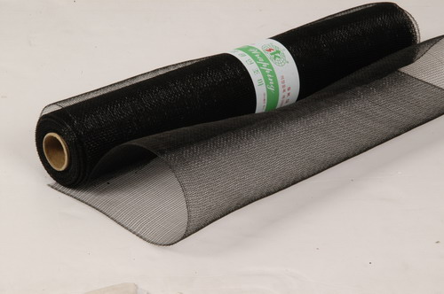 solid colored floral mesh 21x10yds, CHARCOAL