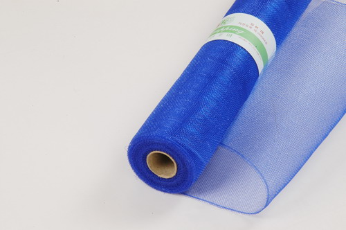 solid colored floral mesh 21x10yds, ROYAL BLUE