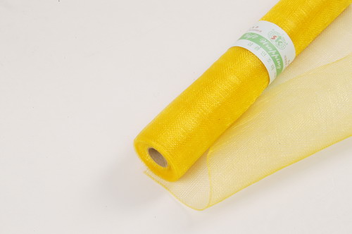 solid colored floral mesh 21x10yds, GOLDEN GOLD