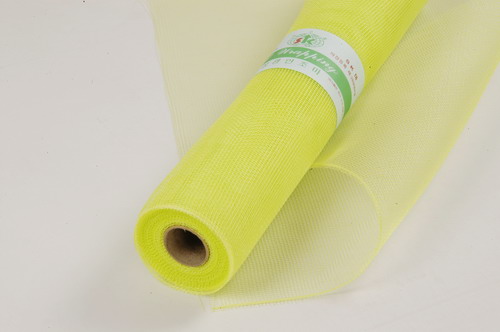 solid colored floral mesh 21x10yds, LIME GREEN