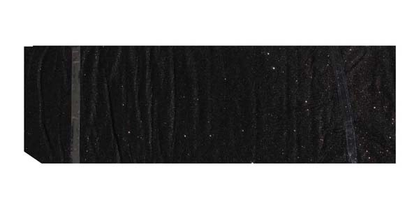 54" GLITTER tulle fabric-15yds, BLACK
