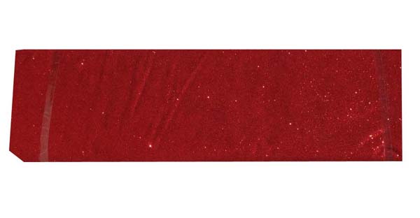 6" GLITTER tulle fabric-10yds/spool, RED