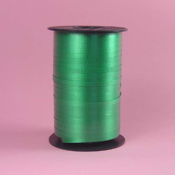 3/16" crimped curling ribbon-500yds/roll, EMERALD
