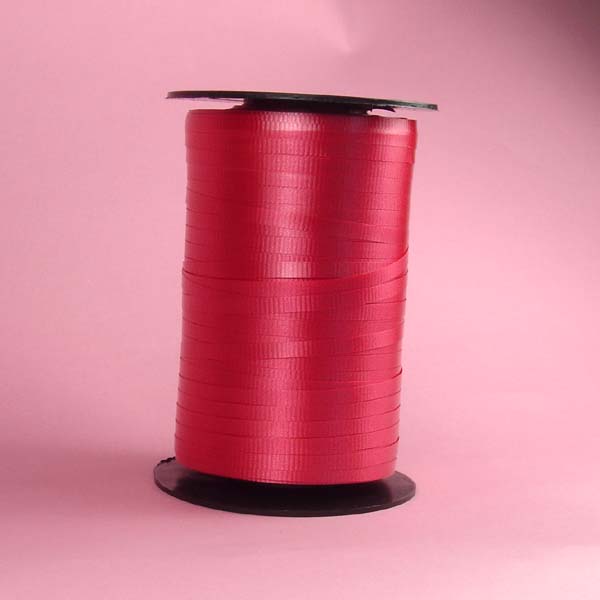 3/16" crimped curling ribbon-500yds/roll, RED