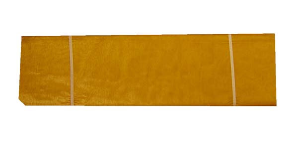 60" organza fabric-10yds,OLD GOLD