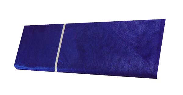6"X25YDS/SPOOL organza fabric, NAVY