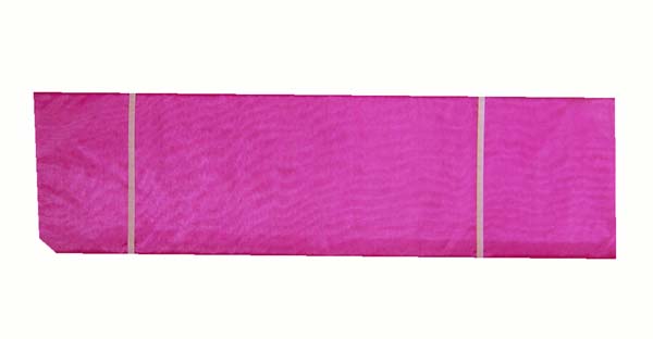 6"X25YDS/SPOOL CRYSTAL organza fabric, CRYSTAL PURPLE