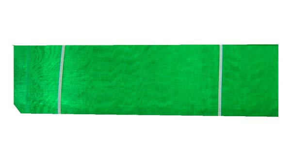 60"X23YDS CRYSTAL organza fabric, EMERALD