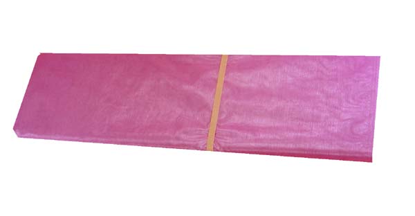 6"X25YDS/SPOOL CRYSTAL organza fabric, CRYSTAL LAVERNDER