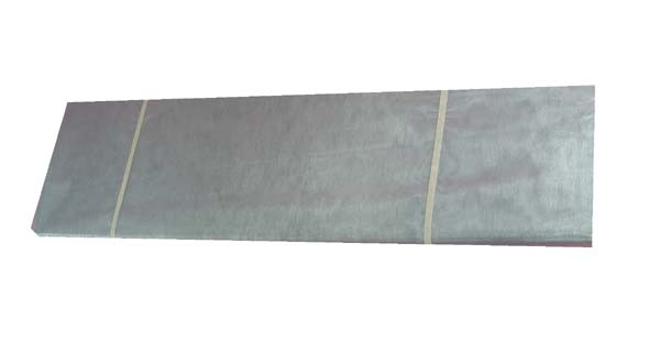 6"X25YDS/SPOOL CRYSTAL organza fabric, CRYSTAL SILVER