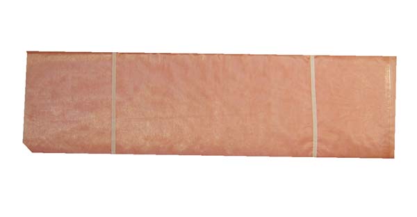 60"X25YDS organza fabric, PEACH