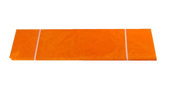 60" organza fabric-10yds, ORANGE