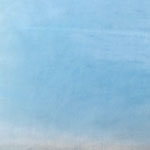 LT BLUE organza sash 8 inches x 108 inches - 6/pk