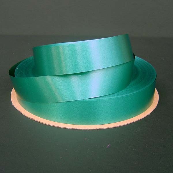 1-1/4" poly satin-finish ribbon-250yds/roll, FOREST