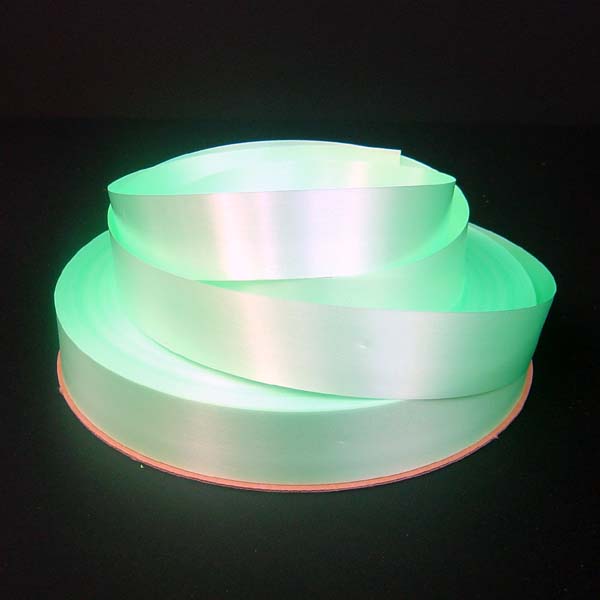1-1/4" poly satin-finish ribbon-250yds/roll, NILE