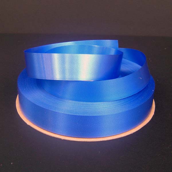 1-1/4" poly satin-finish ribbon-250yds/roll, ROYAL