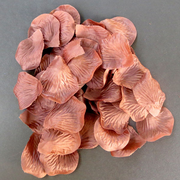 BROWN rose petal - 100/pk