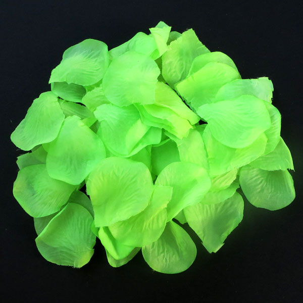 GREEN rose petal - 100/pk
