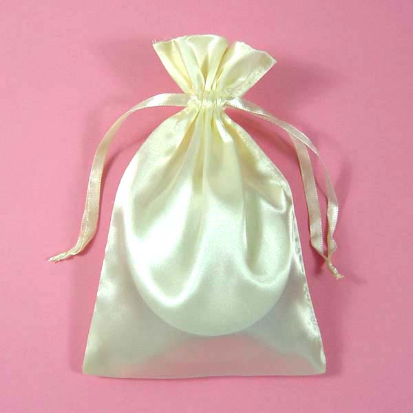 3x4" satin bag-30/pk, IVORY