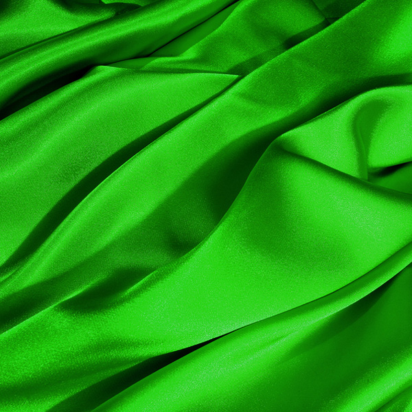 SATIN FABRIC-60"X20yds/roll, APPLE GREEN