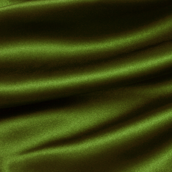 SATIN FABRIC-60"X20yds/roll, MOSS GREEN