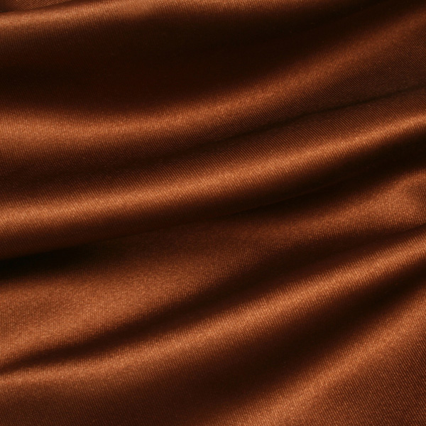 SATIN FABRIC-60"X20yds/roll, BROWN