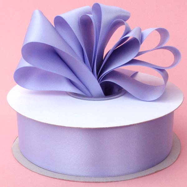 2-1/4" DOUBLE FACED satin ribbon-50yds/roll, IRIS