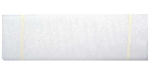 54" SHIMMER tulle fabric-40yds, WHITE