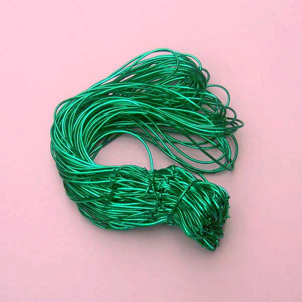 10" stretch loop-50/pk, GREEN